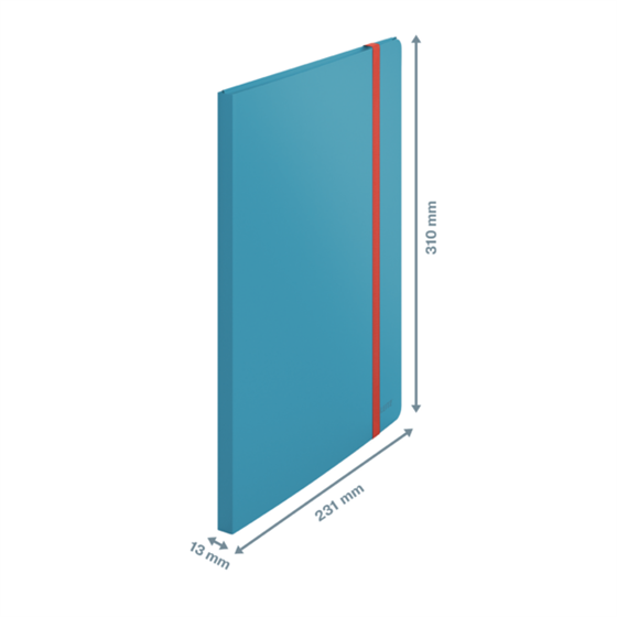 Carpeta De Fundas Portátil Leitz Cosy Plus Azul Calma