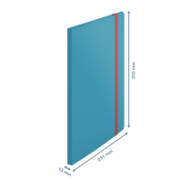 Carpeta De Fundas Portátil Leitz Cosy Plus Azul Calma