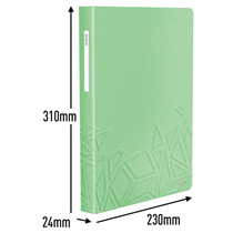 Carpeta De Fundas Urban Chic De Leitz, 80 Fundas Verde