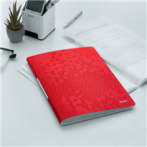 Carpeta De Fundas Wow De Leitz Rojo