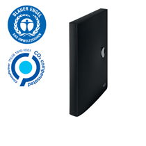Carpeta De Proyectos Leitz Recycle, Co2 Compensado Negro A4