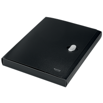 Carpeta De Proyectos Leitz Recycle, Co2 Compensado Negro A4