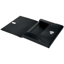 Carpeta De Proyectos Leitz Recycle, Co2 Compensado Negro A4