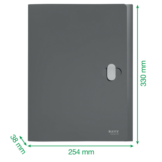 Carpeta De Proyectos Leitz Recycle, Co2 Compensado Azul A4