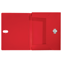 Carpeta De Proyectos Leitz Recycle, Co2 Compensado Rojo A4