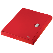 Carpeta De Proyectos Leitz Recycle, Co2 Compensado Rojo A4