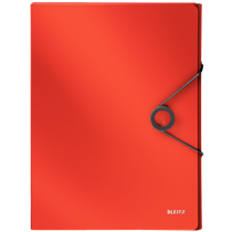 Carpeta De Proyectos Solid De Leitz Rojo Claro A4