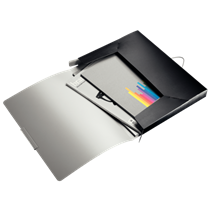 Carpeta De Proyectos Style De Leitz Negro Satinado