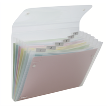 Carpeta Fuelle Rexel Ice 6 Compartimentos Transparente Transparente