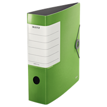 Archivador De Palanca 180° Solid De Leitz Verde PP A4 Lomo: 82 Mm.