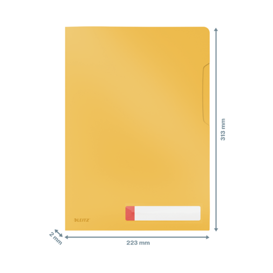Dosier De Privacidad Leitz Cosy Amarillo Cálido