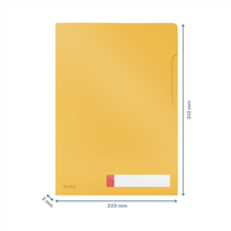 Dosier De Privacidad Leitz Cosy Amarillo Cálido