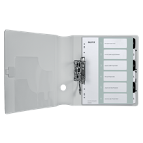 Índice Imprimible Wow De Leitz, De PP, Extra Ancho Multicolor 1-6 A4 Maxi