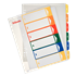 Índices Proyectos Imprimibles Multicolor 1-6 A4 Maxi