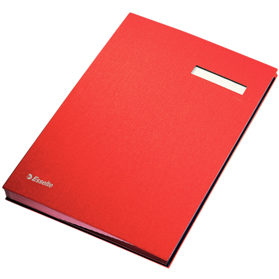 Portafirmas Fuelle PP Rojo