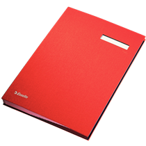 Portafirmas Fuelle PP Rojo