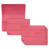 Subcarpetas Pocket Rojo Folio