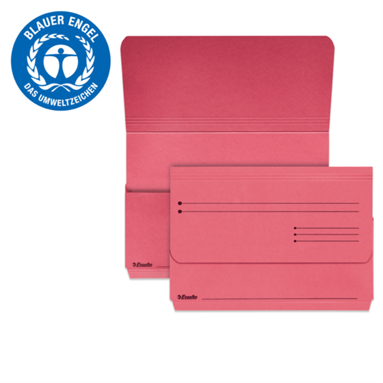 Subcarpetas Pocket Rojo Folio