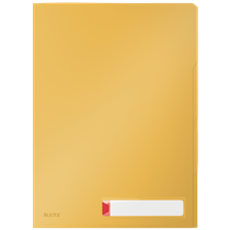 Dosier De Privacidad Con Pestañas Leitz Cosy Amarillo Cálido