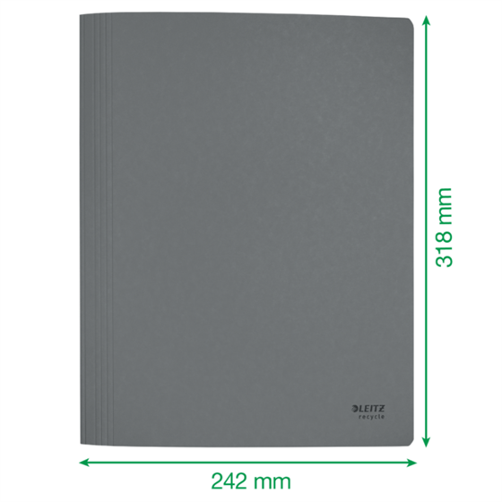 Dosier Fástener De Cartón Leitz Recycle, Co2 Compensado Azul