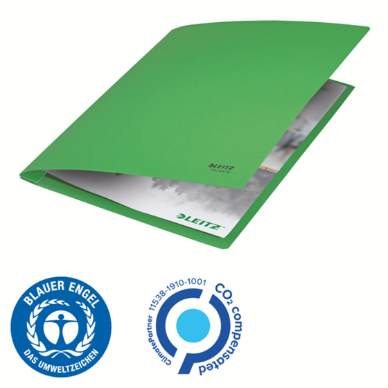 Dosier Fástener De Cartón Leitz Recycle, Co2 Compensado Verde