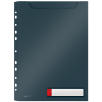 Funda De Privacidad De Alta Capacidad Leitz Cosy Gris Terciopelo A4