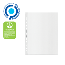 Funda Porta Documentos Leitz Recycle A4 Maxi, Co2 Compensado Transparente A4 100 Micras