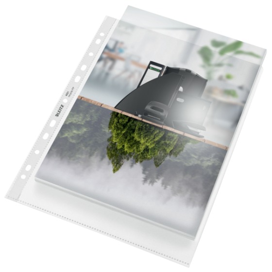 Funda Porta Documentos Leitz Recycle A4 Maxi, Co2 Compensado Transparente A4 100 Micras