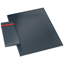 Sobre De Privacidad Con Dos Bolsillos Leitz Cosy Gris Terciopelo