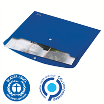 Sobre Para Documentos Leitz Recycle, Co2 Compensado Azul