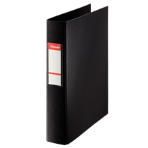 Carpeta De Anillas De Esselte Negro 4 Anillas Mixtas 40 Mm Folio