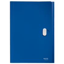 Carpeta Acordeón Leitz Recycle, Co2 Compensado Azul A4