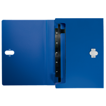 Carpeta Acordeón Leitz Recycle, Co2 Compensado Azul A4