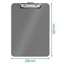 Carpeta Con Pinza Wow De Leitz Turquesa