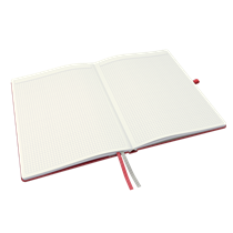 Cuaderno Leitz Complete A4 cuadriculado con tapas rígidas Rojo 80 H. 100 g.