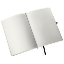 Cuaderno Leitz Style A5 con hojas blancas y tapas flexibles Negro satinado 80 H. 100 g.