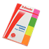Blocs de notas Contacta Notes Fluorescente Cuadernillo índices 20 x 50 mm. 200 hojas