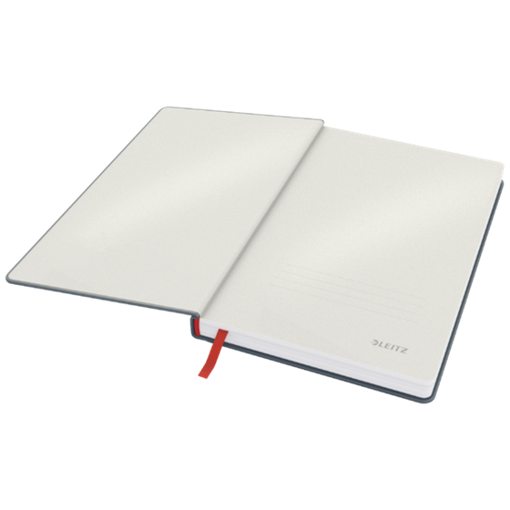Cuaderno Leitz Cosy Touch cuadriculado con tapa dura A5 80 H. Papel de 100 grs, certificado FSC®.