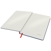 Cuaderno Leitz Cosy Touch cuadriculado con tapa dura A5 80 H. Papel de 100 grs, certificado FSC®.