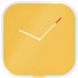 Reloj de pared de cristal silencioso Leitz Cosy 30 x 4 x 30 cm.
