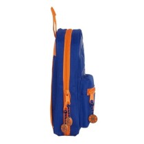 Estuche Escolar VALENCIA BASKET Vacío 12 x 23 x 5 cm.