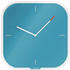 Reloj de pared de cristal silencioso Leitz Cosy 30 x 4 x 30 cm.