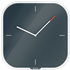Reloj de pared de cristal silencioso Leitz Cosy 30 x 4 x 30 cm.