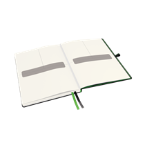 Cuaderno Leitz Complete de tamaño iPad con rayas con tapas rígidas Negro 80 H. 100 g.