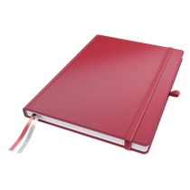 Cuaderno Leitz Complete A4 con rayas con tapas rígidas Rojo 80 H. 100 g.