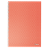 Cuaderno A4 con pauta rayada, encuadernado wiro Esselte Colour'Breeze coral 80 H. .