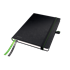 Cuaderno Leitz Complete A5 con rayas con tapas rígidas Negro 80 H. 100 g.