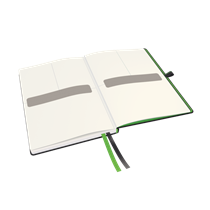 Cuaderno Leitz Complete A5 con rayas con tapas rígidas Negro 80 H. 100 g.