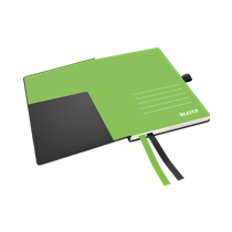 Cuaderno Leitz Complete A6 cuadriculado con tapas rígidas Negro 80 H. 100 g.