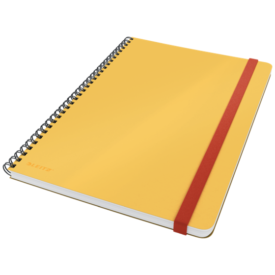 Cuaderno Leitz Cosy Touch con rayas, con encuadernación wiro B5 80 H. Papel de 100 grs, certificado FSC®.